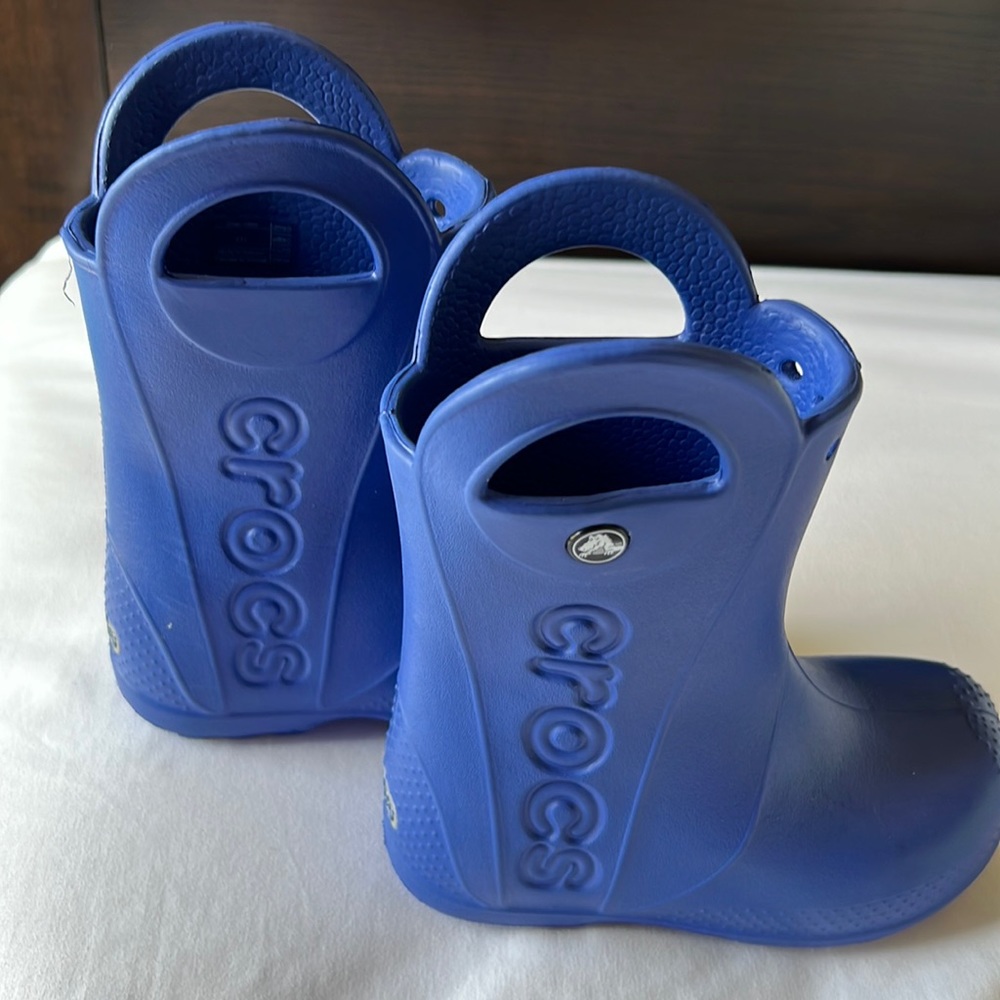 Unisex crocs rain boots